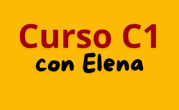 Curso C1 con Elena